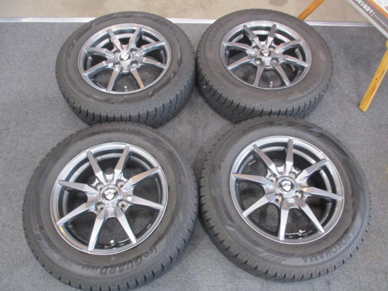 Lehrmeister ESTROSA + YOKOHAMA ice GUARD iG60 175 / 70R14 Four