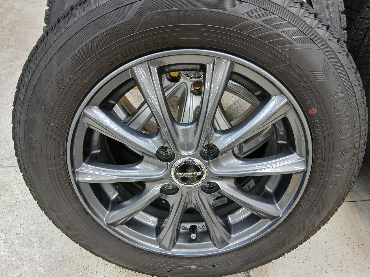HOT STUFF WAREN W02 + YOKOHAMA ice GUARD iG60