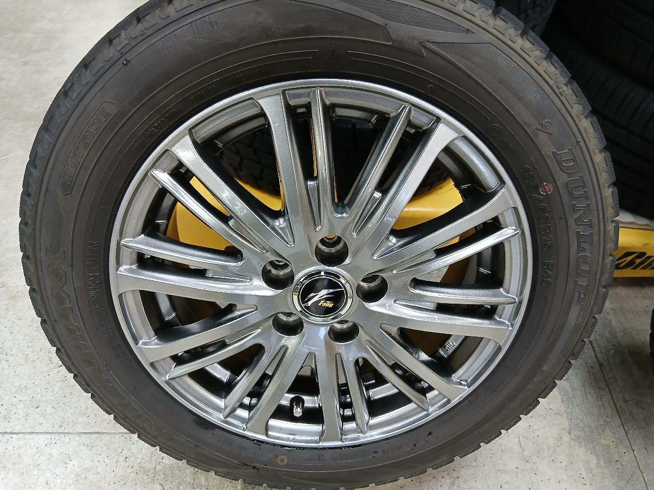 weds FANG TS10 + DUNLOP WINTERMAXX WM02