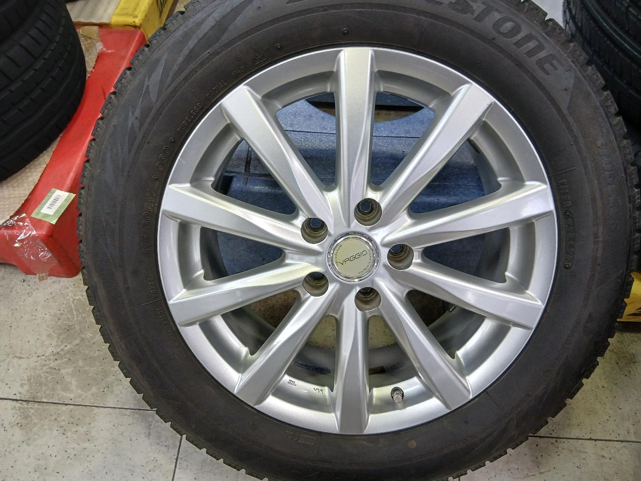 BRIDGESTONE VAGGIO A18 + BRIDGESTONE BLIZZAK VRX2