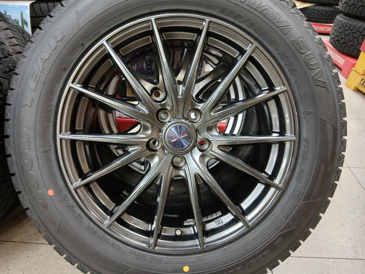 weds VELVA SPORT 2 + GOODYEAR ICE NAVI SUV