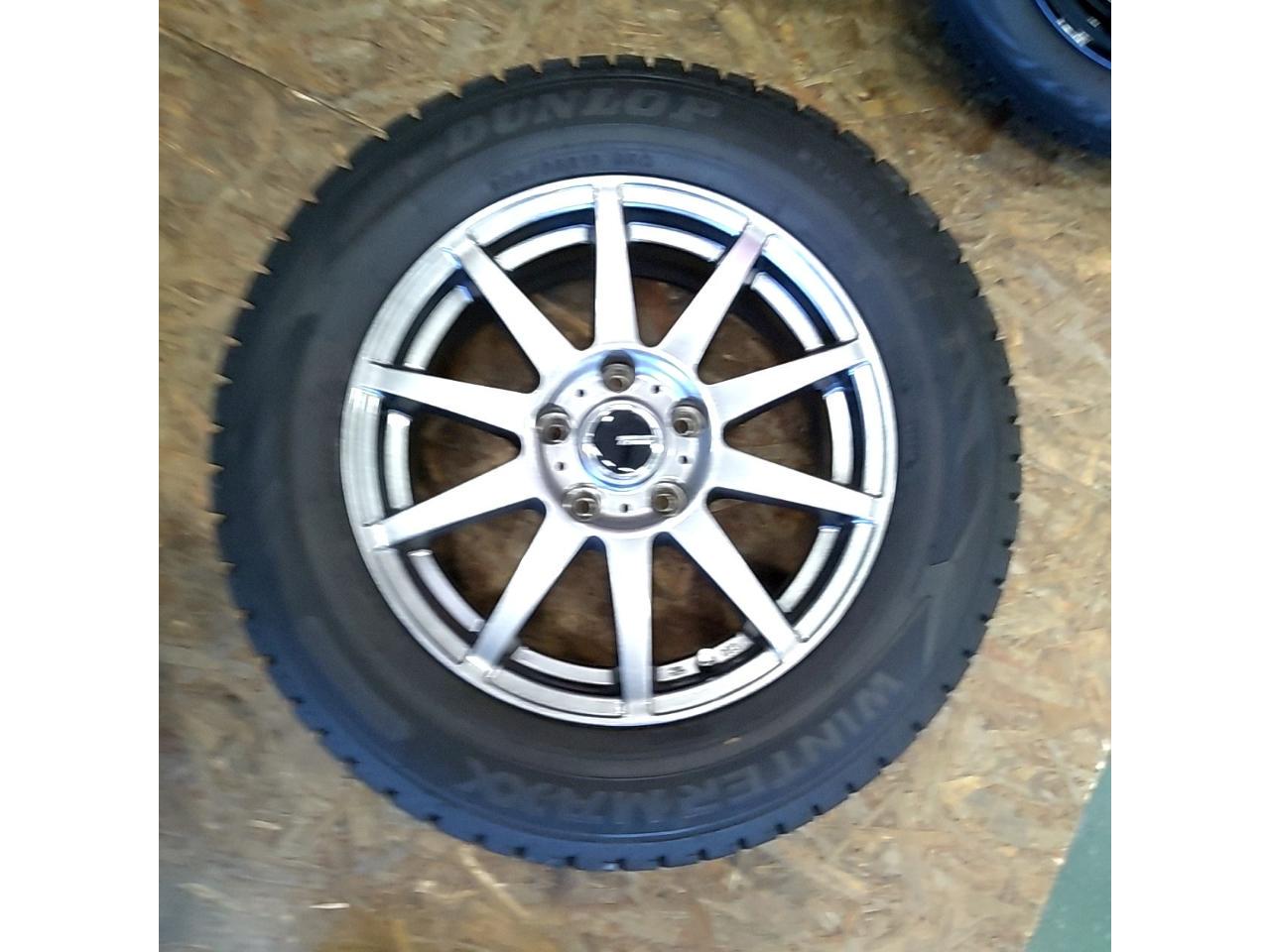 Ti WHEELS 10-spoke wheel + DUNLOP WINTERMAXX WM02