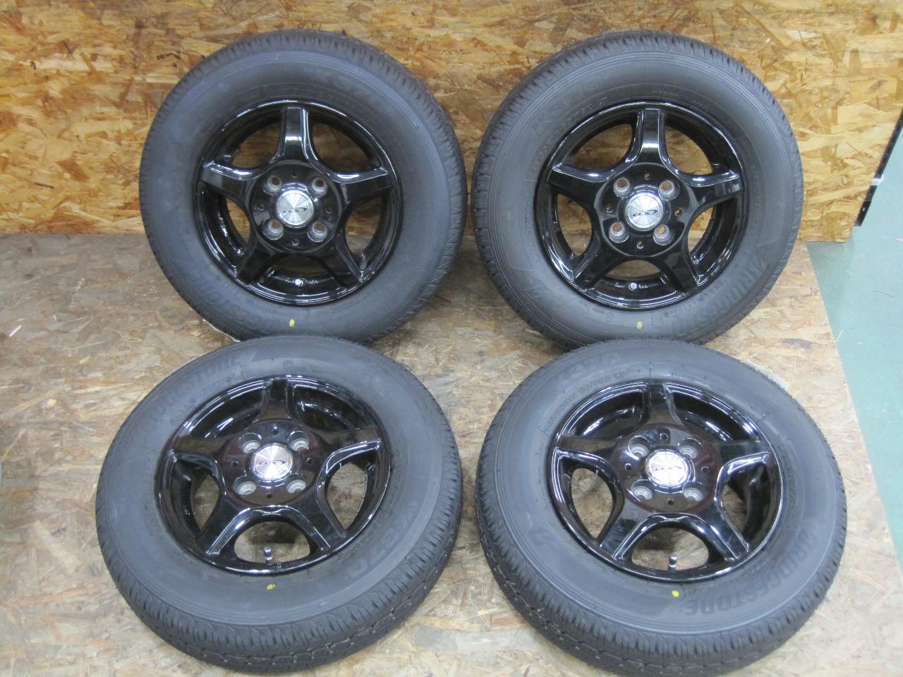 CLX TS 5-spoke wheels + BRIDGESTONE K370