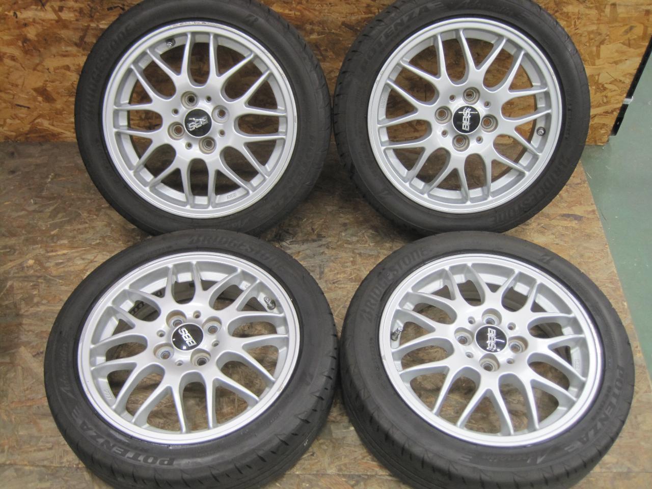 BBS Daihatsu genuine option RX280 + BRIDGESTONE POTENZA RE004