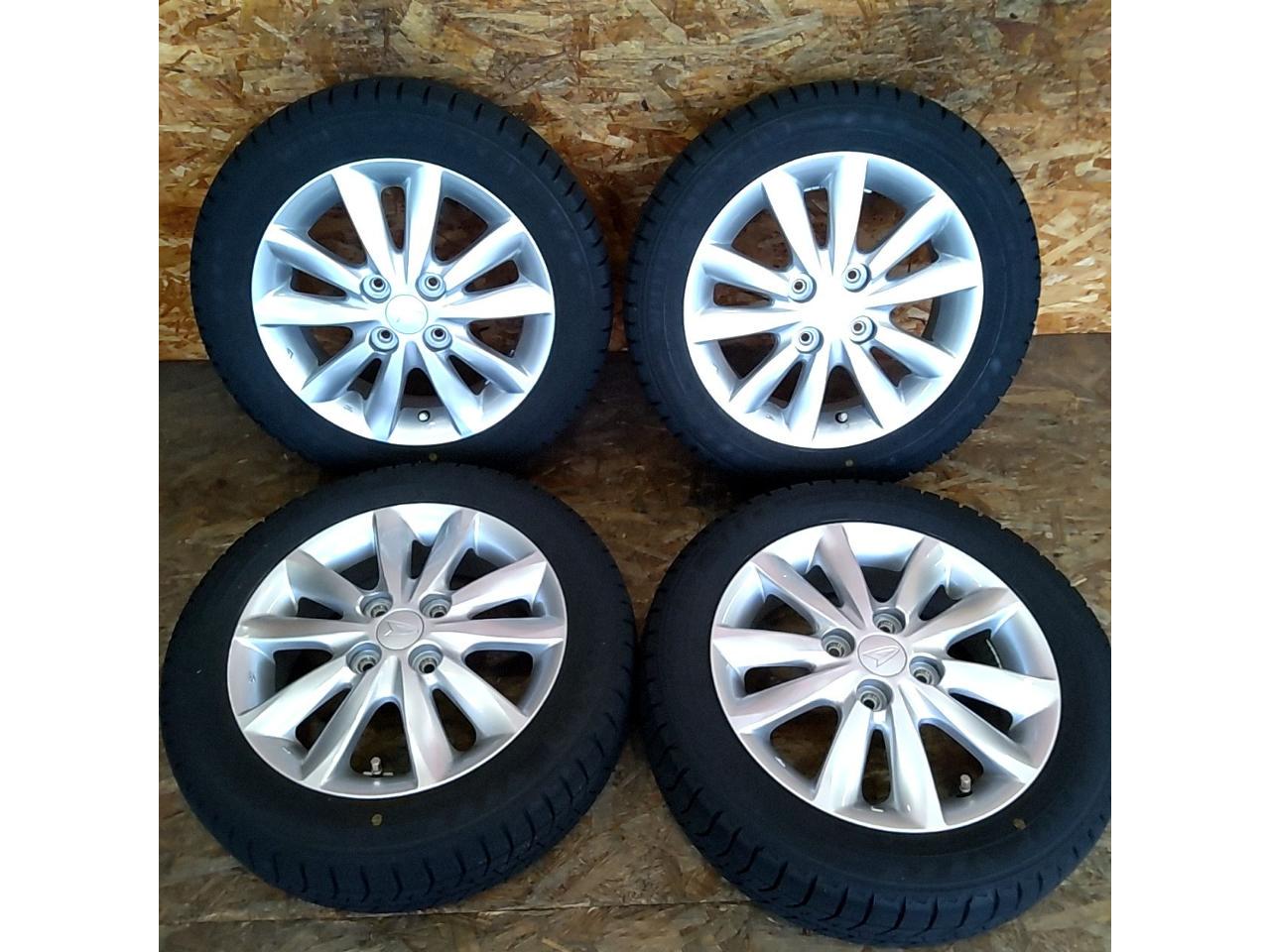 Genuine Daihatsu Tanto wheels + DUNLOP WINTER MAXX WM03