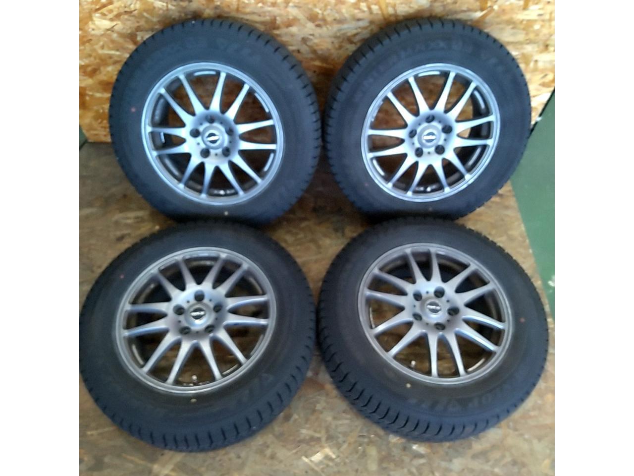 GYLE Twin 6-spoke wheels + DUNLOP WINTERMAXX 03