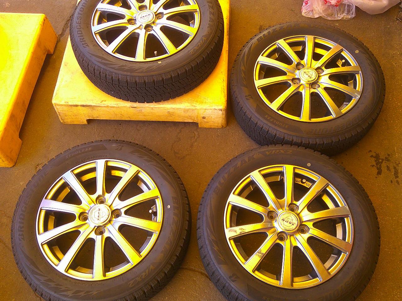 JAPAN SANYOZACK JP-110 + BRIDGESTONE BLIZZAK VRX2