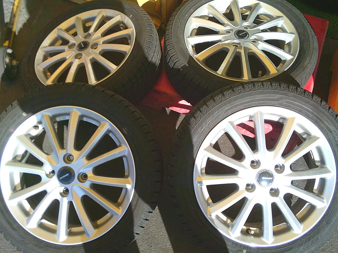 KOSEI ORASIZ 12-spoke wheels + YOKOHAMA ICEGUARD IG 60