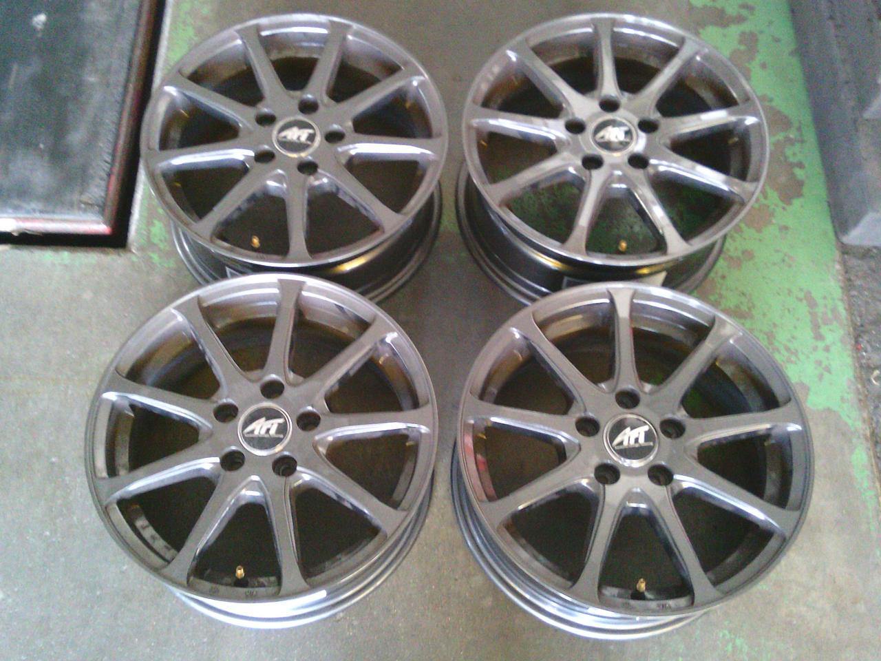 ATF 9-spoke wheels