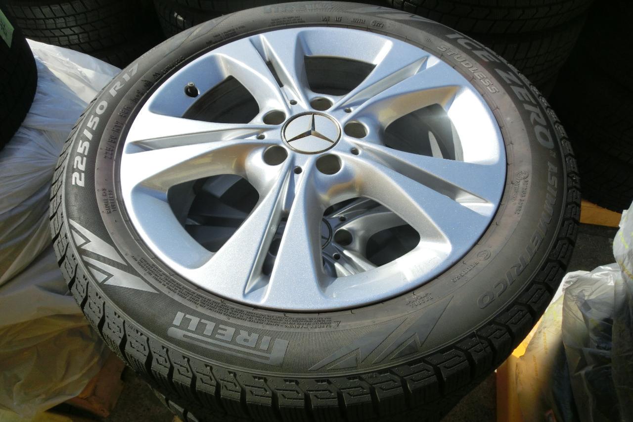 Genuine Mercedes-Benz parts Mercedes-Benz C-Class genuine wheels + Pirelli ice rinks ZERO ASIMMETRICO
