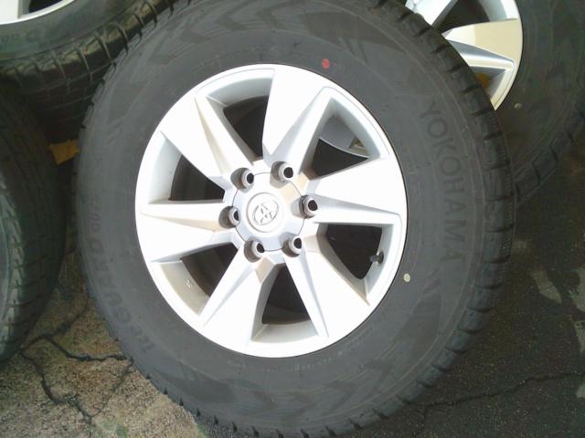 トヨタ純正 150プラド純正ホイール + YOKOHAMA ICEGUARD G075