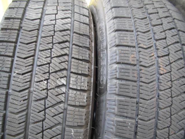 その他 14インチスチールホイール + BRIDGESTONE BLIZZAK VRX2