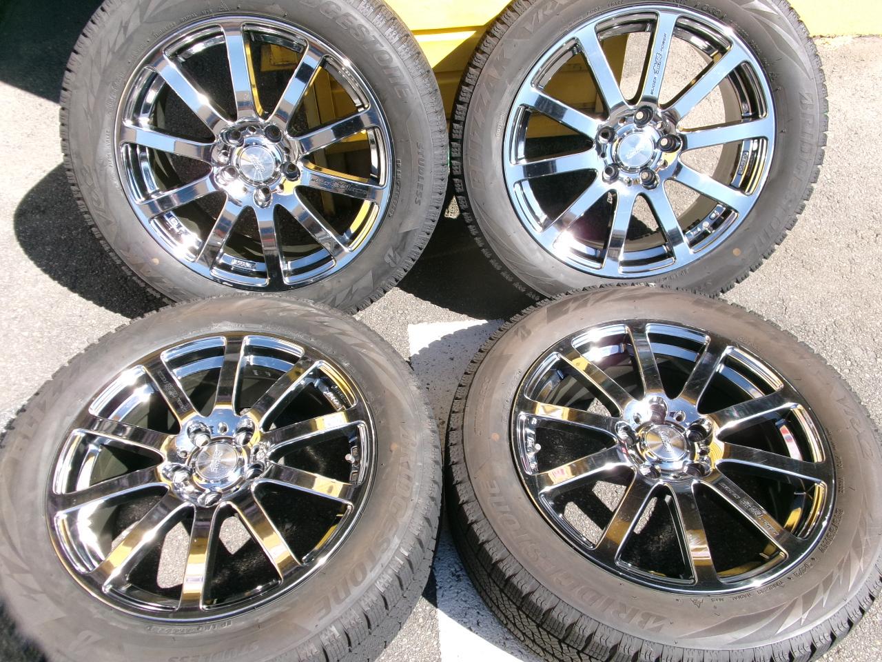 Infinity NR Black metal coat + BRIDGESTONE BLIZZAK VRX2