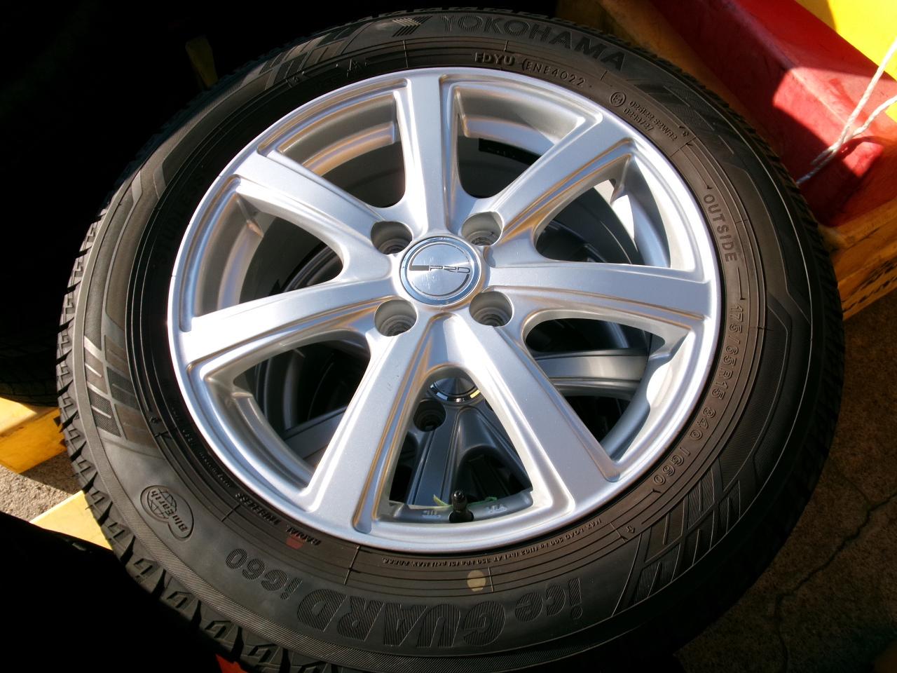 DUNLOP PRD S7 2 + YOKOHAMA ice GUARD iG60