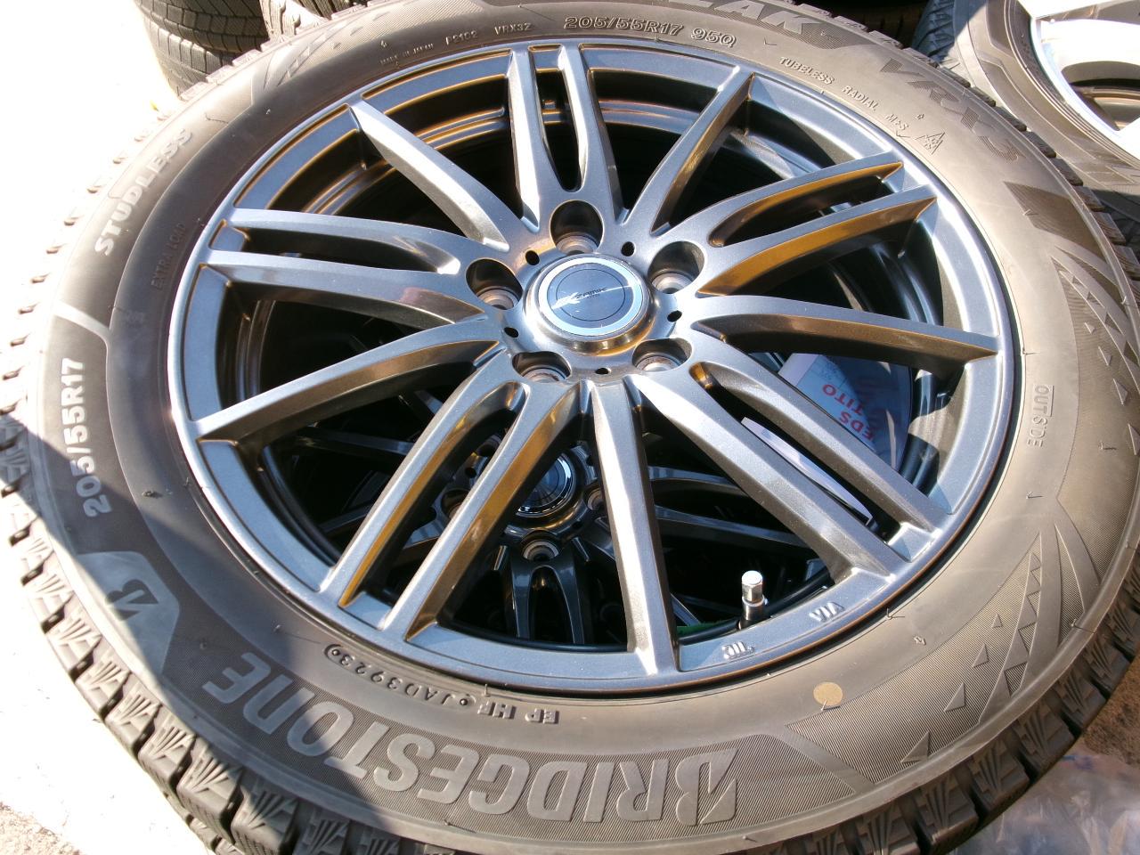 weds ZAMIK TITO + BRIDGESTONE BLIZZAK VRX3
