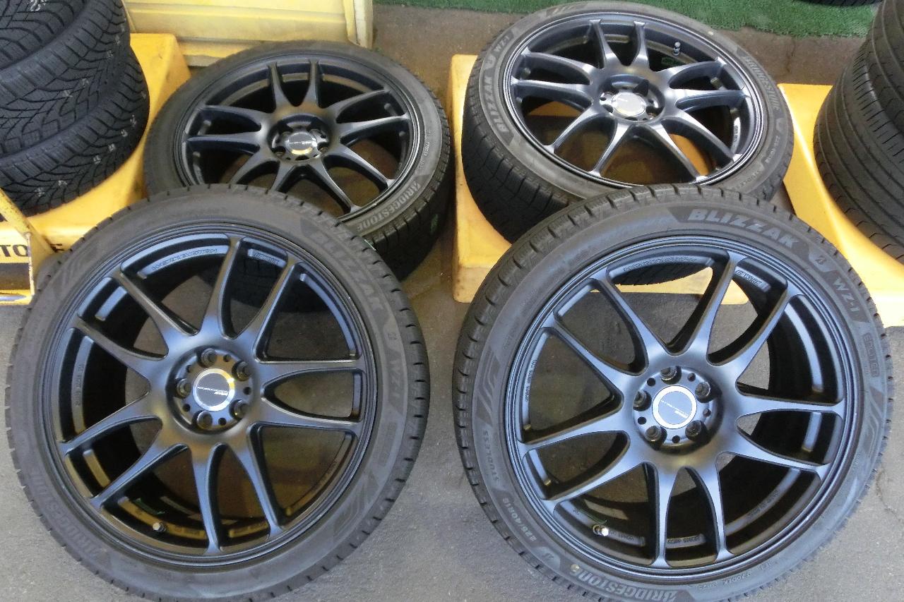 WORK EMOTION CR kiwami + BRIDGESTONE BLIZZAK WZ-1
