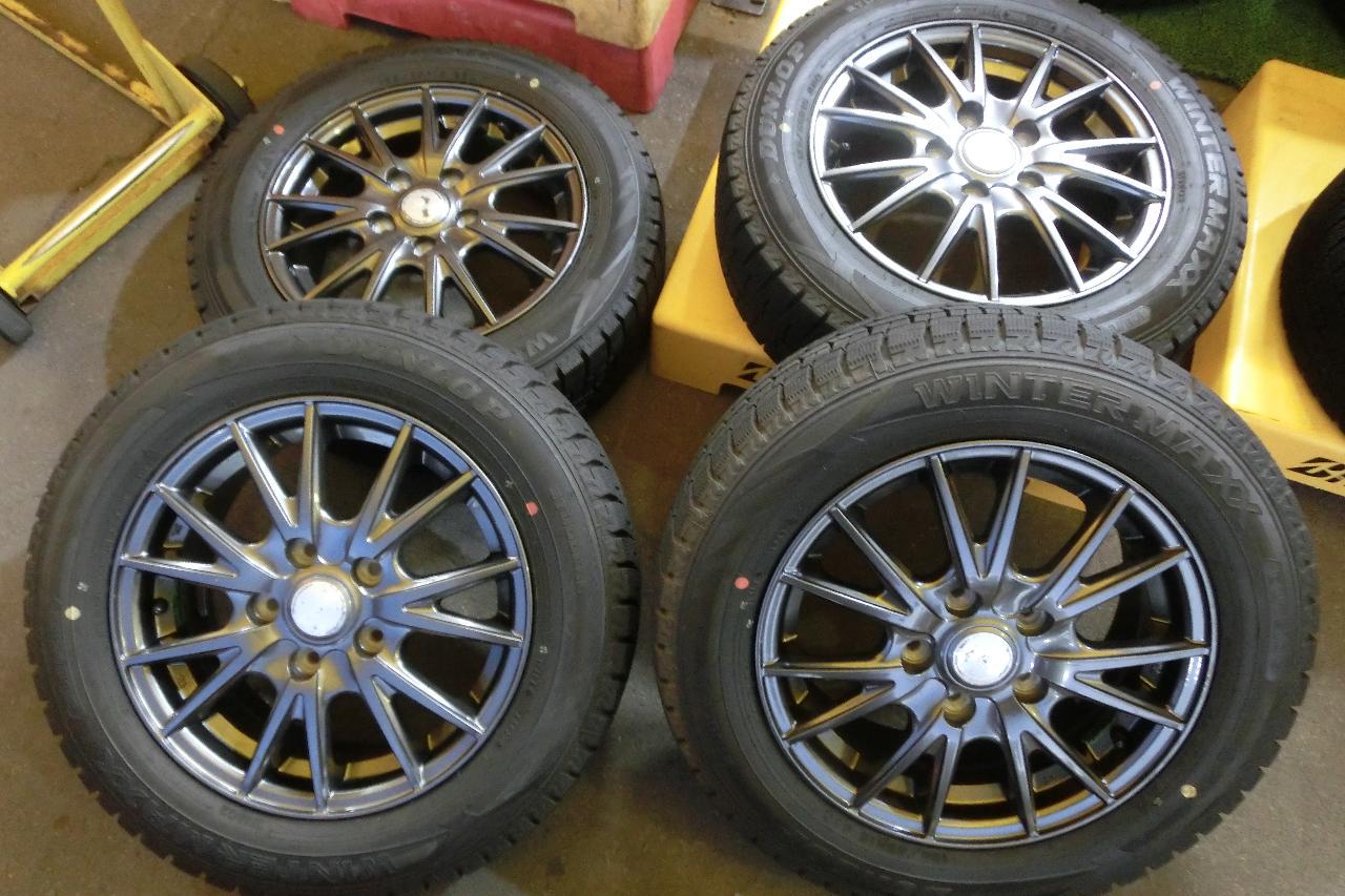 weds VELVA SPORT + DUNLOP WINTERMAXX WM02