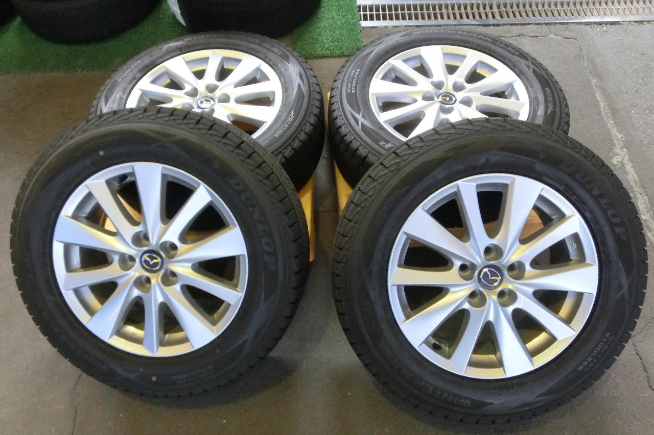 Mazda genuine CX-5 Previous term original wheel + DUNLOP WINTER MAXX SJ8 +