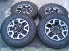 スズキ純正(SUZUKI)  ジムニーシエラ純正ホイール  + YOKOHAMA(ヨコハマ) ice GUARD G075