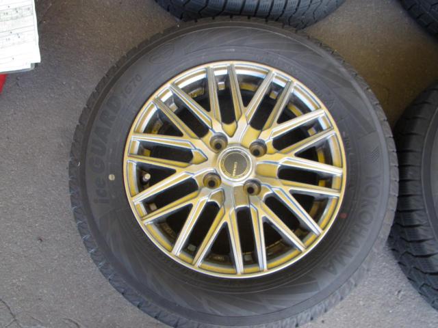 YOKOHAMA(ヨコハマ) GRASS メッシュホイール + 【YOKOHAMA】ICE GUARD IG70