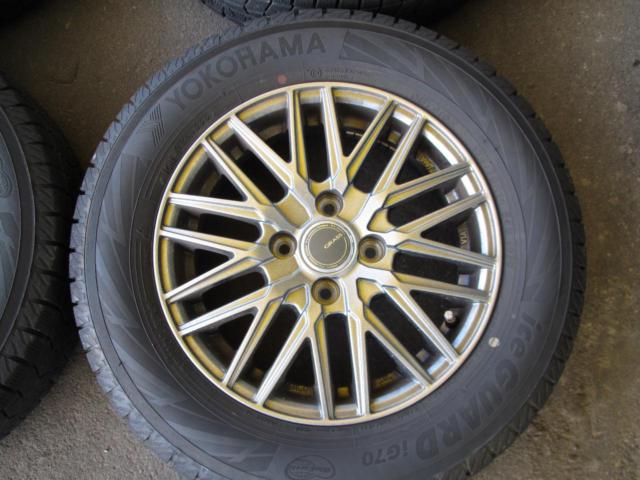 YOKOHAMA(ヨコハマ) GRASS メッシュホイール + 【YOKOHAMA】ICE GUARD IG70