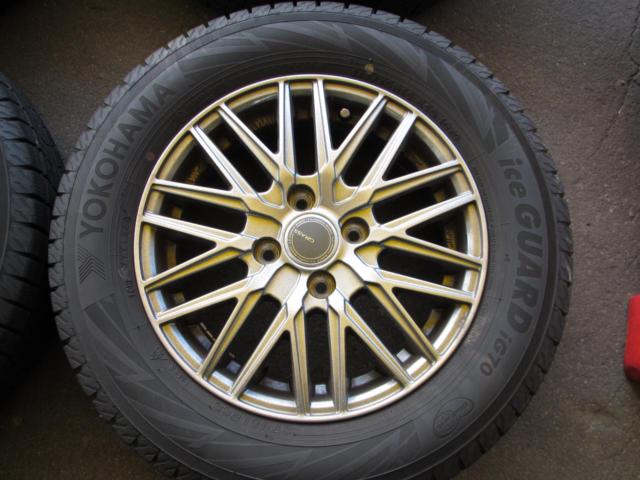 YOKOHAMA(ヨコハマ) GRASS メッシュホイール + 【YOKOHAMA】ICE GUARD IG70