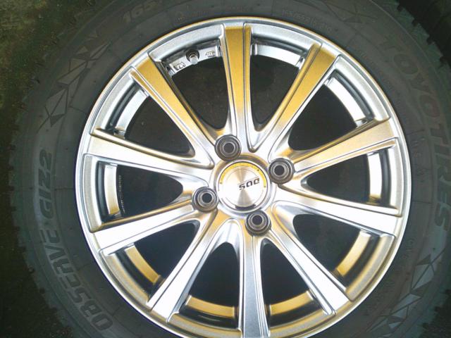 TOYO OBSERVE GIZ 2 + BADX(バドックス) D.O.S.(ディーオーエス) 10本スポークホイール