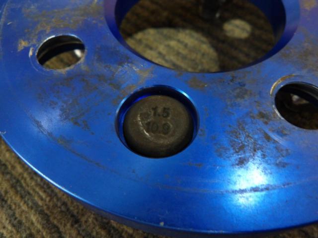 【100-4/M12×P1.5/ハブ内径60mm/厚さ15mm】 メーカー不明 ワイドトレットスペーサー/ワイトレ 