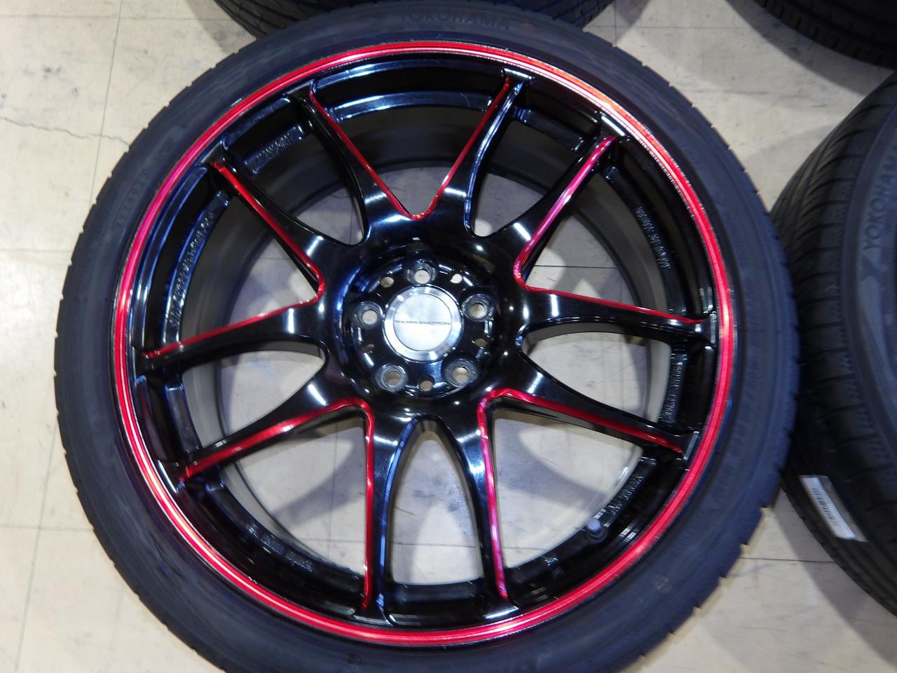 WORK EMOTION CR kiwami + YOKOHAMA BluEarth-GT AE 51