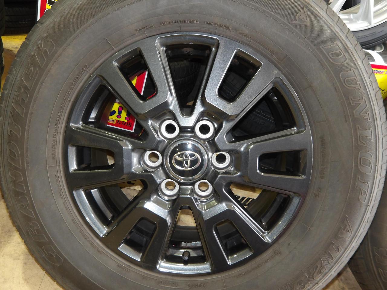 TOYOTA Land Cruiser 250/VX grade genuine wheels + DUNLOP DUNLOP GRANDTREK AT23