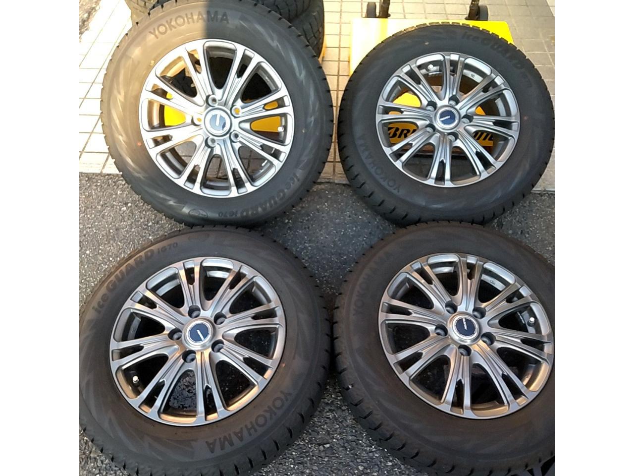 ABATIS Spoke wheels + YOKOHAMA iceGUARD iG70