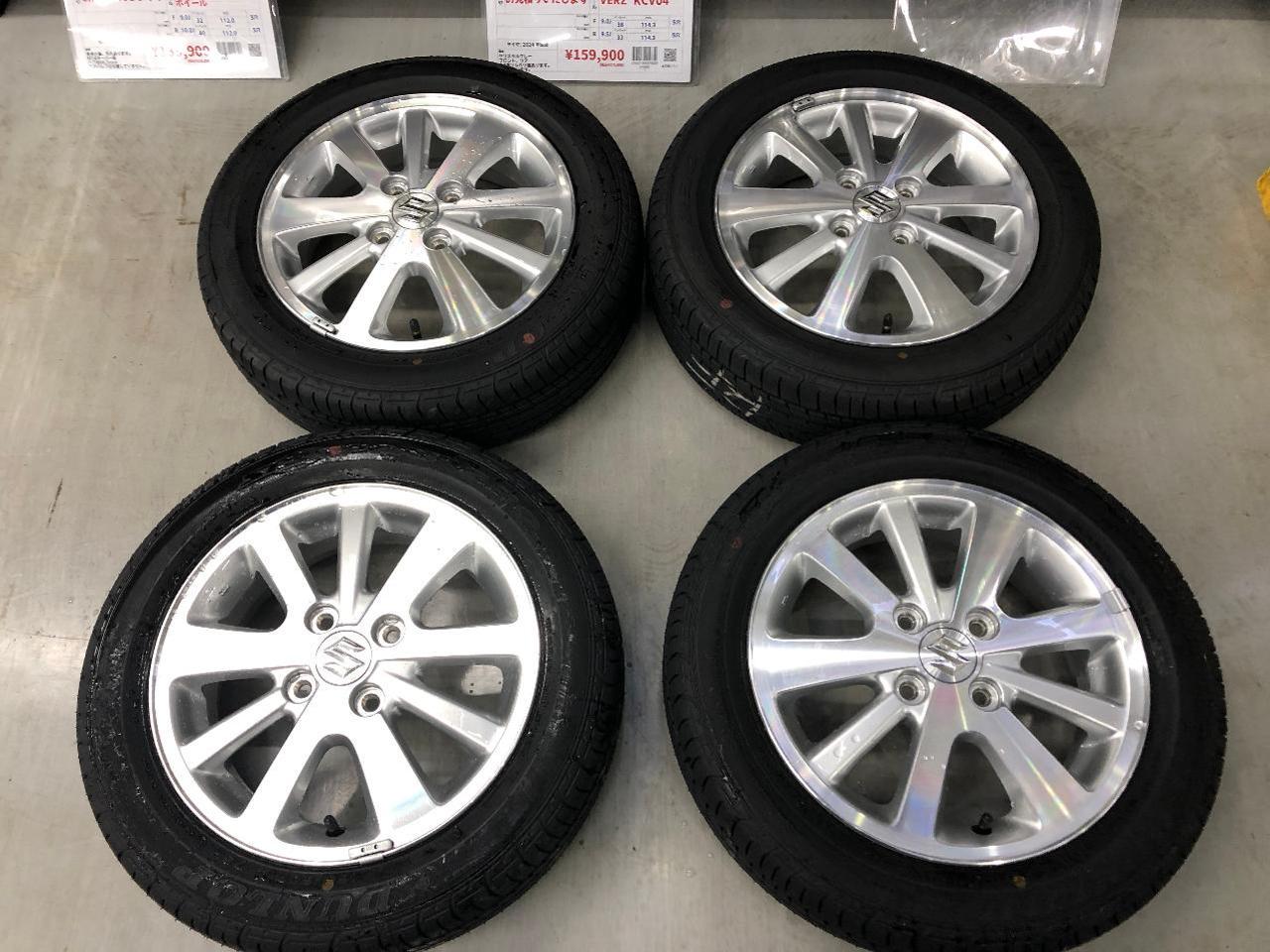 Suzuki genuine DA17W EVERY wagon genuine wheel + DUNLOP SP SPORT 230