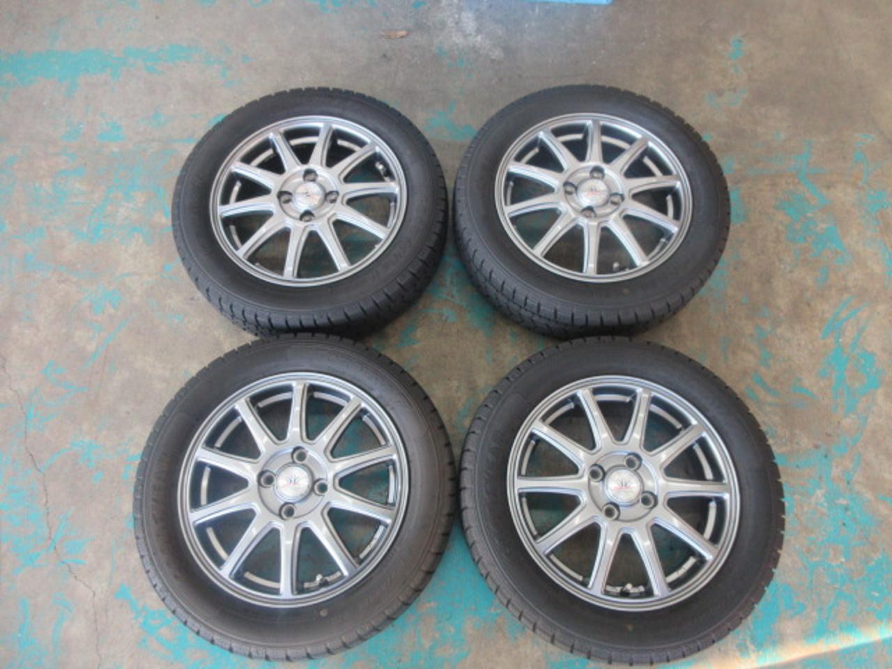 BADX 632 LOXARNY LOXARNY SPORT + GOODYEARICE NAVI 7 165 / 65R15 Made in 24 years 4 pieces set
