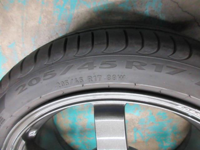RAYS(レイズ) VOLK RACING(ボルク レーシング) TE37 SAGA  + PIRELLI(ピレリ) 【PIRELLI】POWERGY 205/45-17