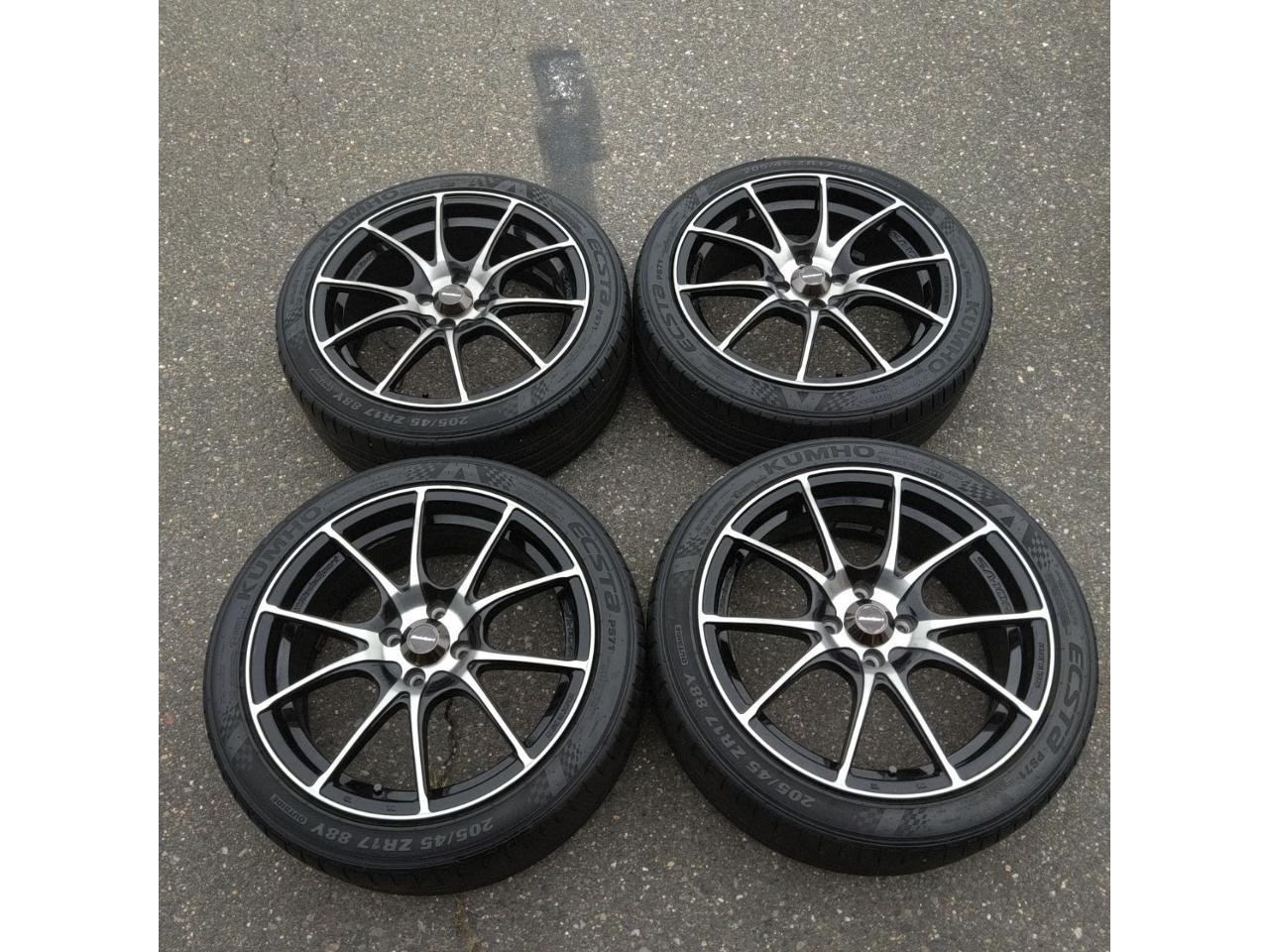 Weds SPORT SA-10R +KUMHO ECS Ta PS 71 4 pieces set