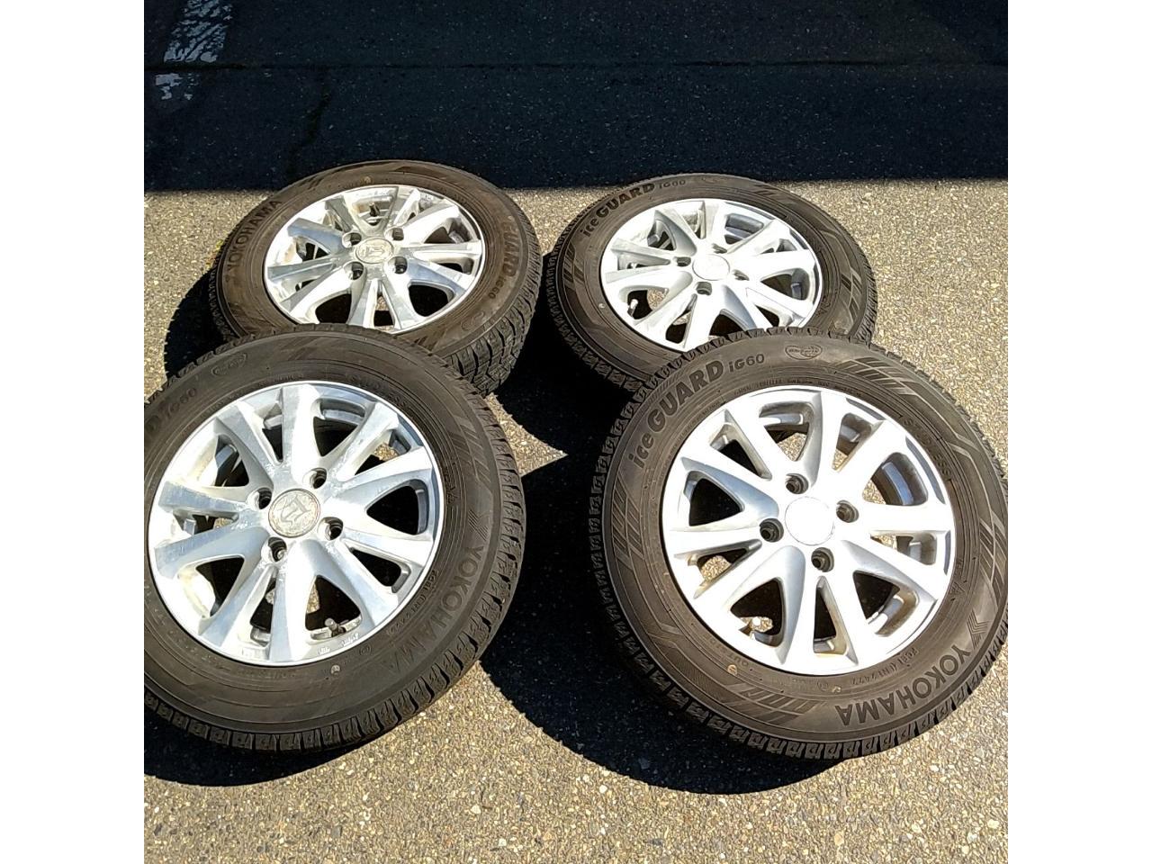 RX2610-0110 APRODITE 10-spoke wheels + YOKOHAMA iceGUARD iG60 4 pieces set