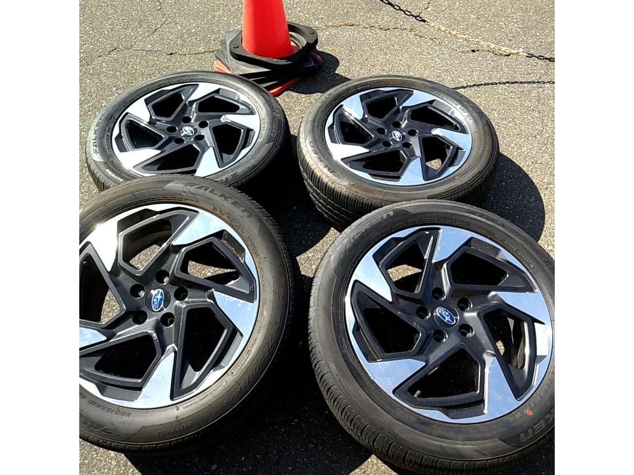 RX2610-0115 Subaru Genuine Part Pleiades Crosstrek Original wheel + FALKEN ZIEX ZE001A A / S