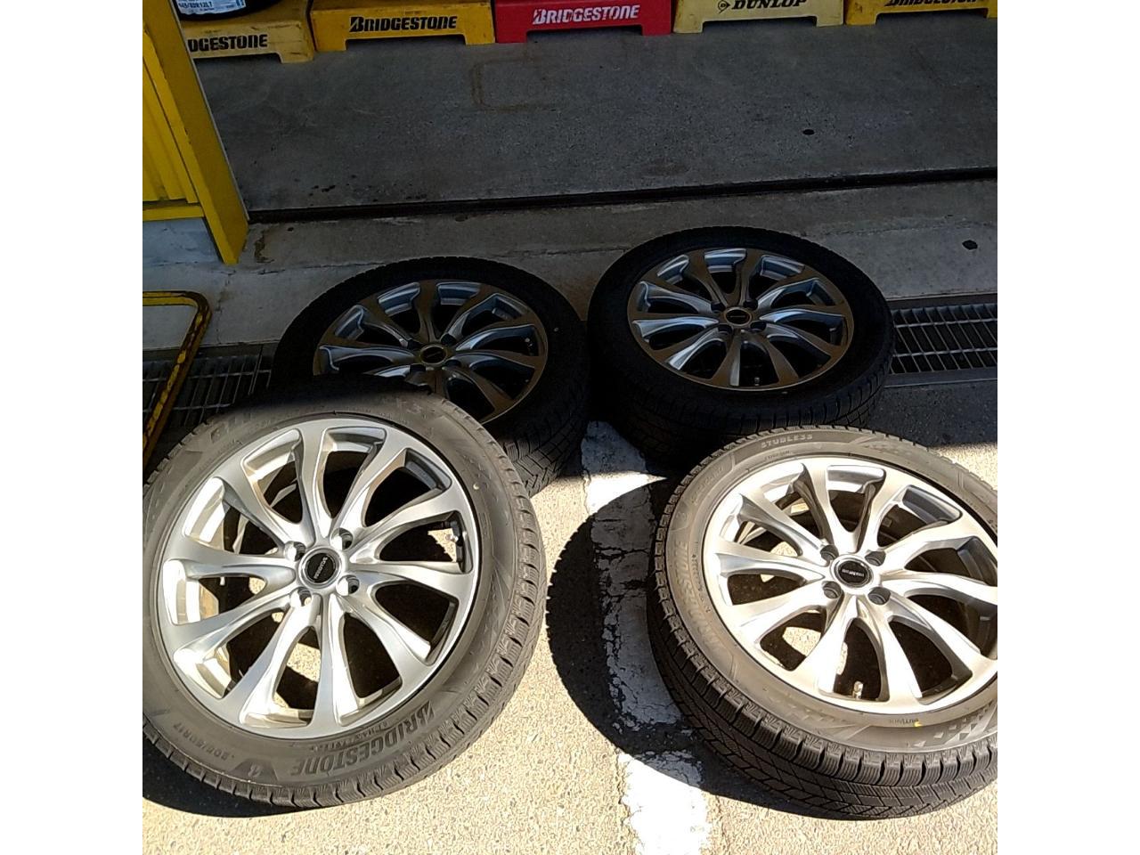 RX2610-052S BRIDGESTONE BALMINUM TR10 + BRIDGESTONE BLIZZAK VRX3 4 pieces set