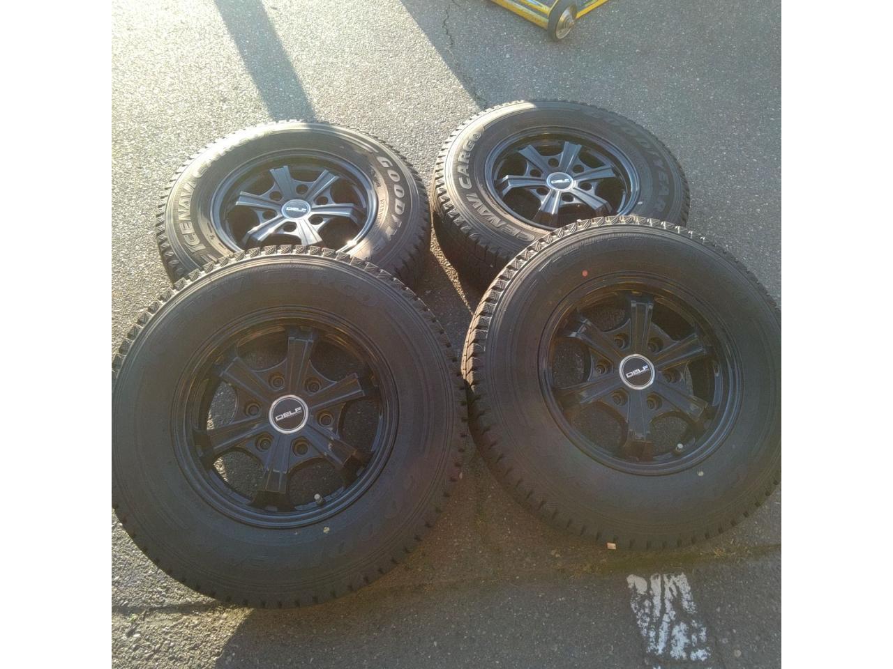 FLEX DELF DF-05 + GOODYEAR ICE NAVI CARGO 4 pieces set