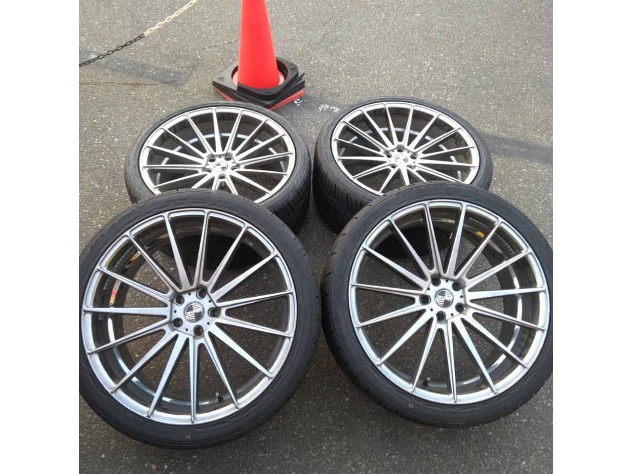 SPORZA 11-spoke wheel + NITTO NT420V 4 pieces set * New tire