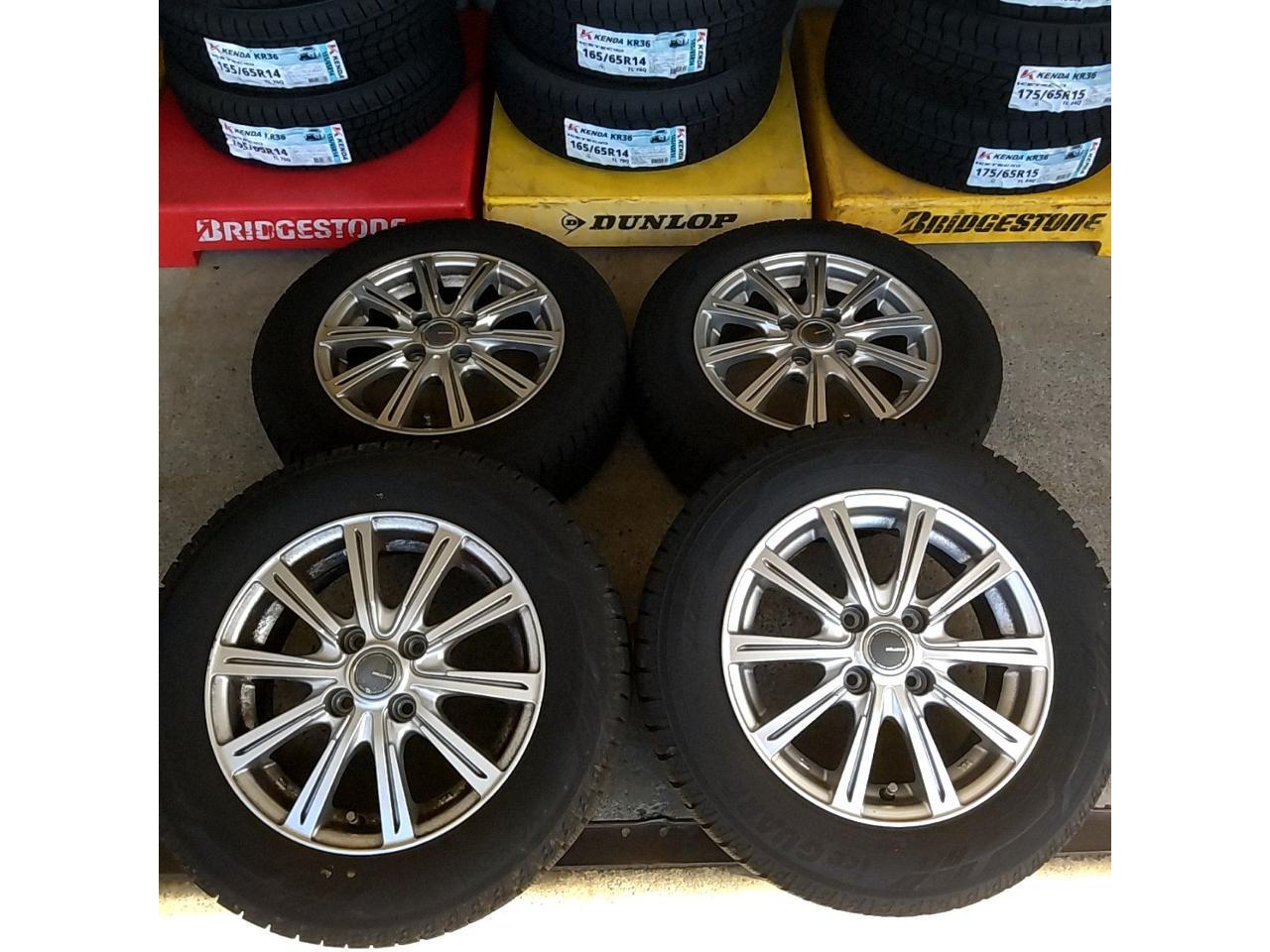 YOKOHAMA MiLLOUS 10-spoke wheels + YOKOHAMA ice GUARD ig 60 Tire only four set