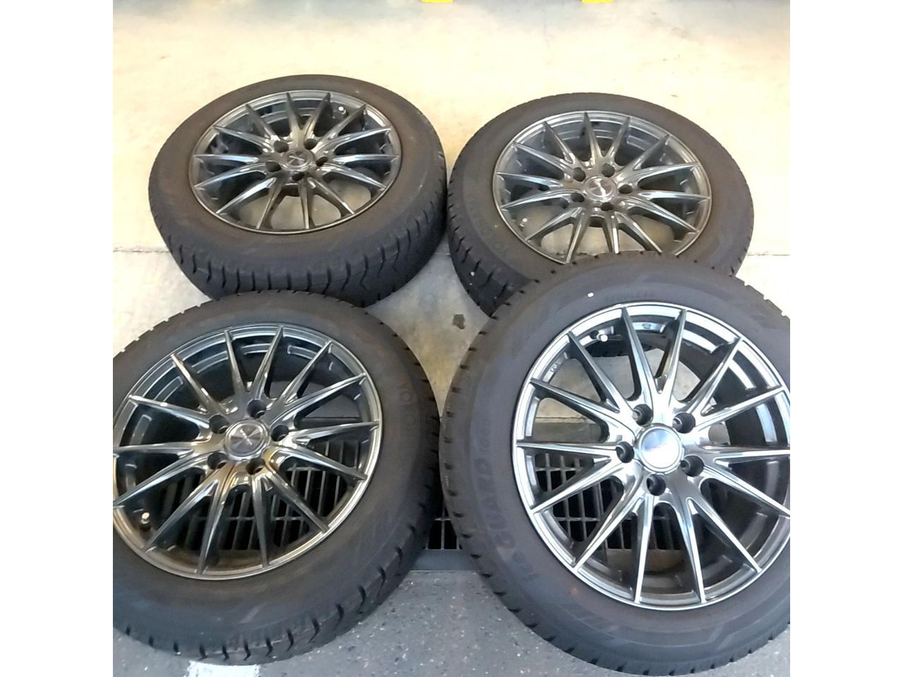 RX2610-0256S weds VELVA SPORT + YOKOHAMA iceGUARD iG60 4 pieces set