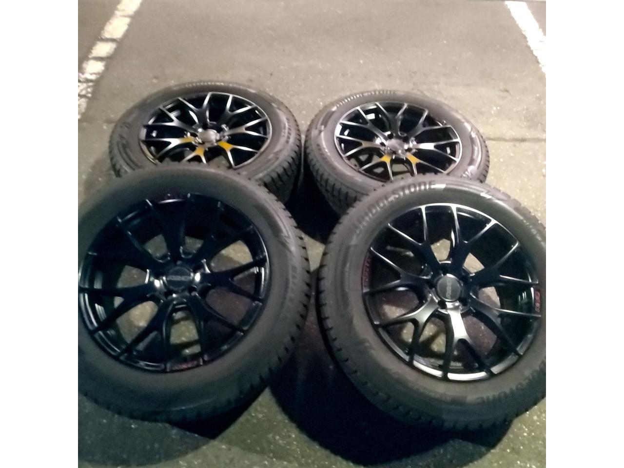 RX2610-0258S RAYS HOMURA 2x7FT + BRIDGESTONE BLIZZAK DM-V3