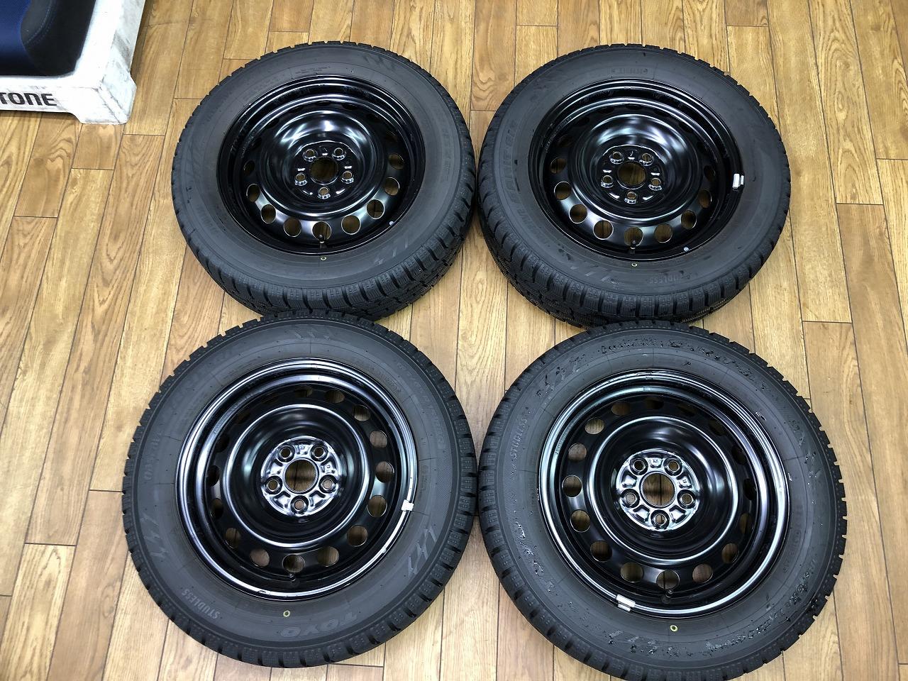 Toyota genuine parts Sienta genuine steel + TOYO Garit GIZ