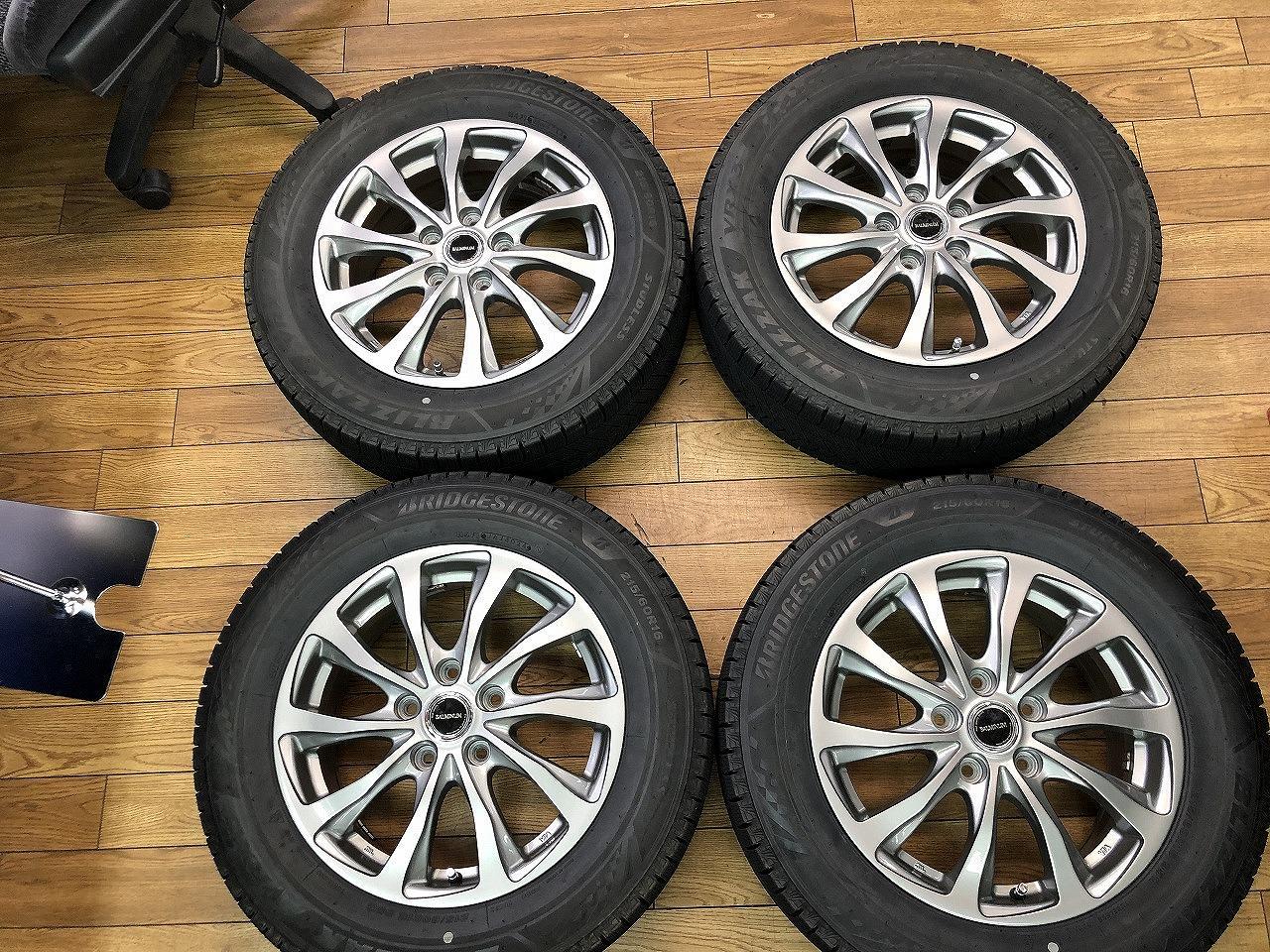BRIDGESTONE BALMINUM TR10 + BRIDGESTONE Blizzak VRX3