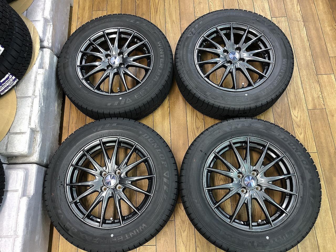 weds VELVA SPORT + DUNLOP WINTER MAXX 03