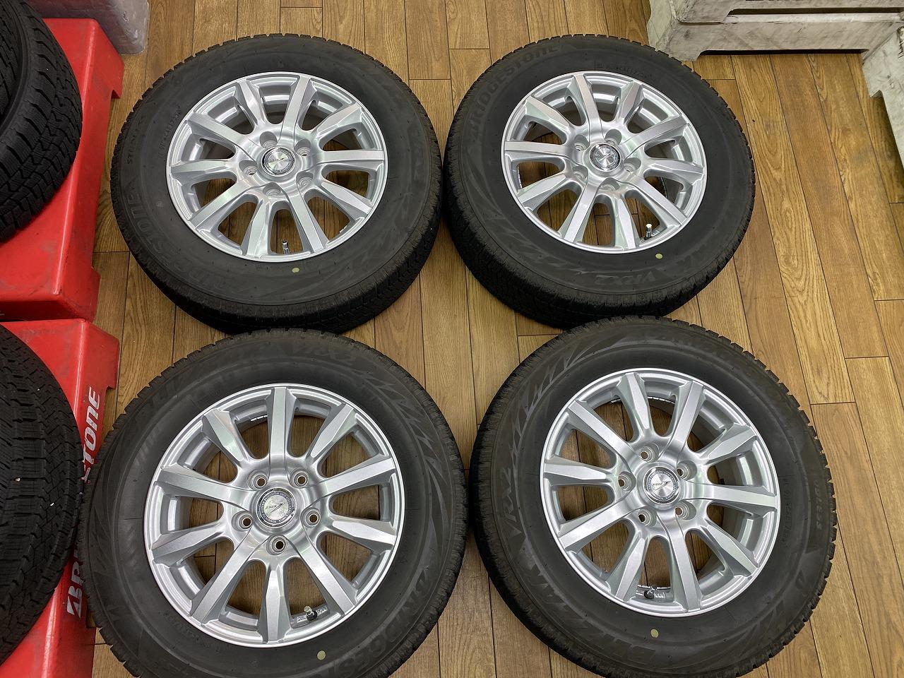 weds JOKER STRAIGHT + BRIDGESTONE Blizzak VRX2