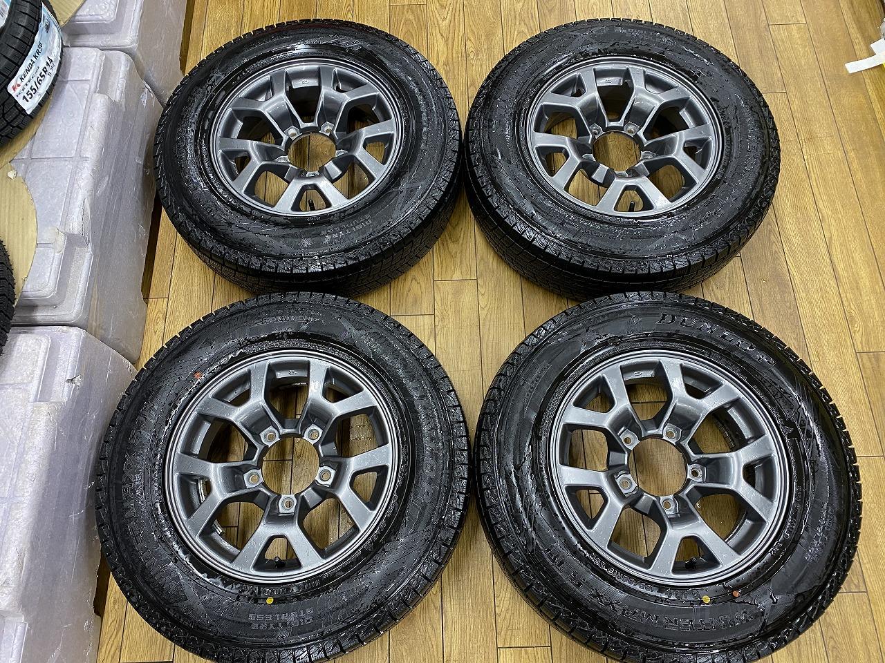 Suzuki genuine Jimny Sierra genuine + DUNLOP WINTERMAXX SJ8