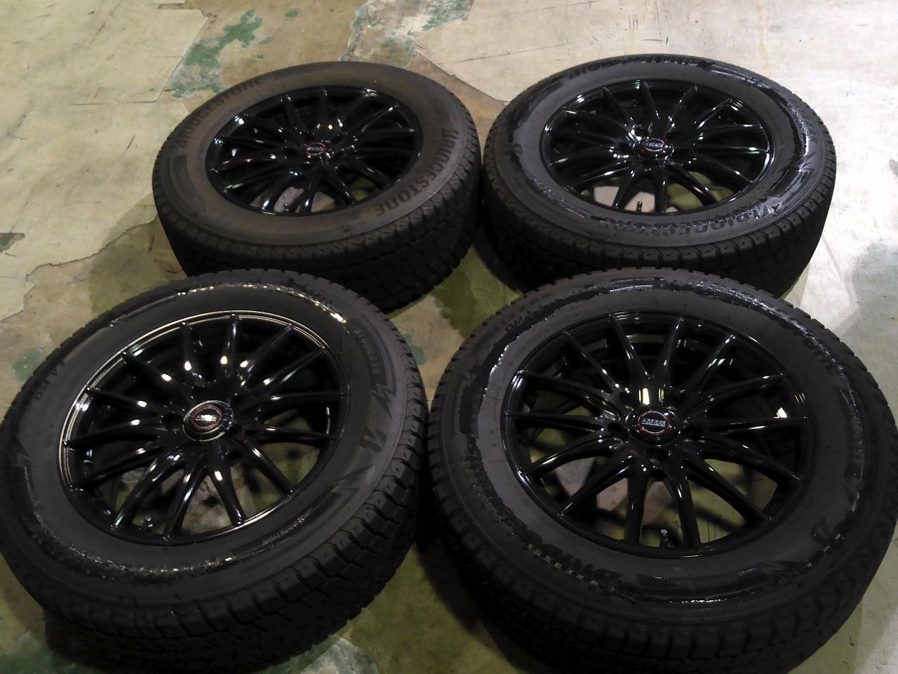 BADX D.O.S. Twin 7-spoke + BRIDGESTONE BLIZZAK DM-V3