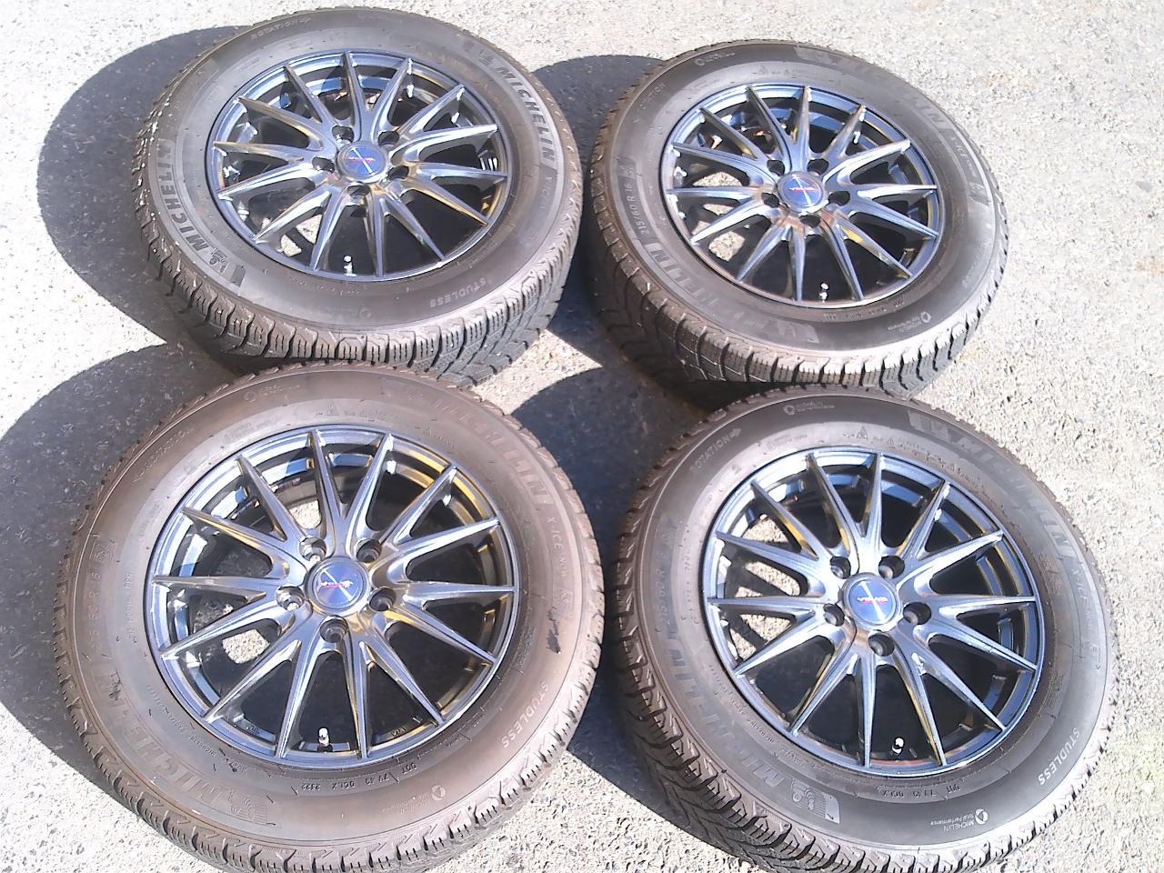 weds VELVA SPORT + MICHELIN X-ICE SNOW